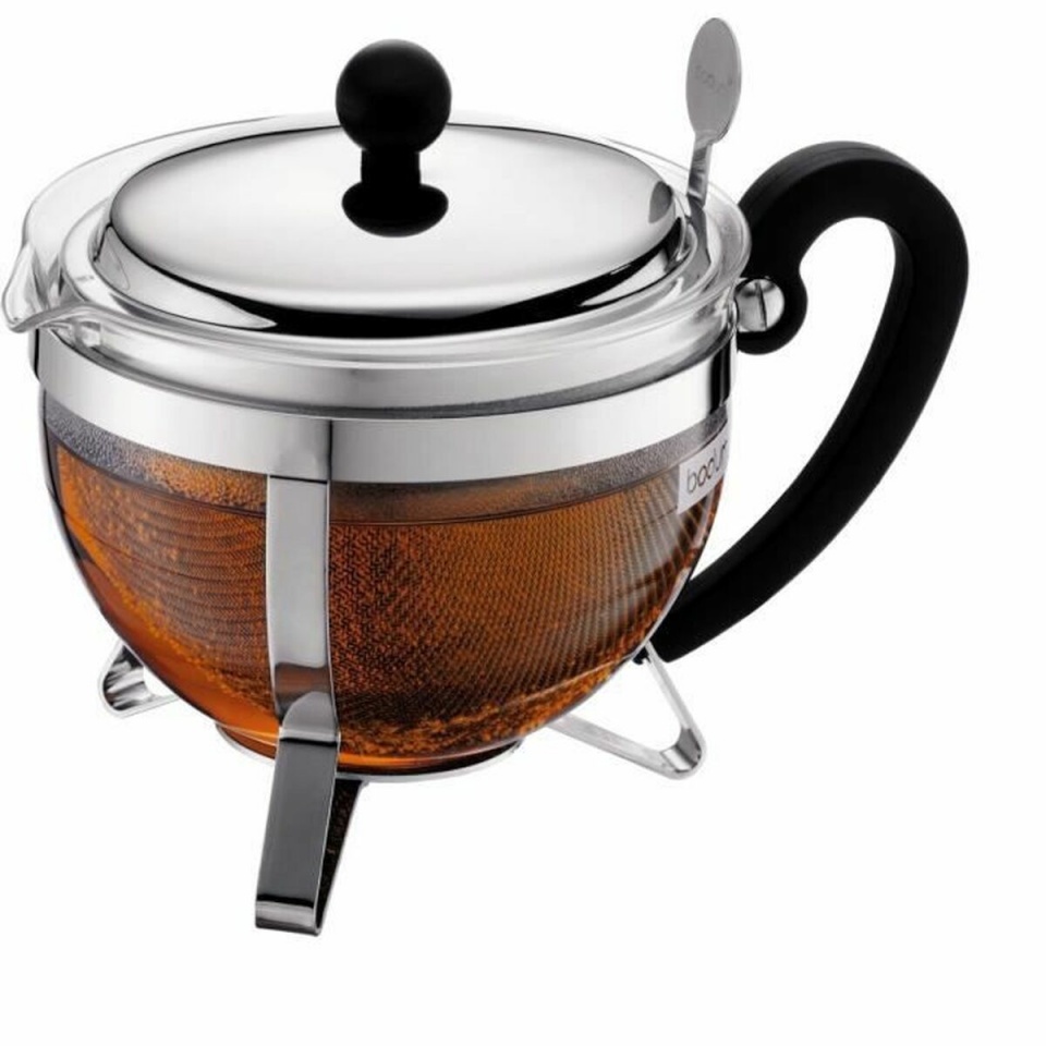 Bodum Teekann hall 1 L Klaas Roostevaba teras