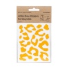 Bookman Helkurkleepsud jalgrattale Reflective Stickers for Bicycles, Yellow Leopard