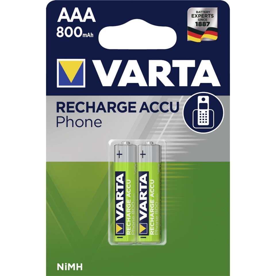 Varta akud 50x2 Professional NiMh 800mAh Micro