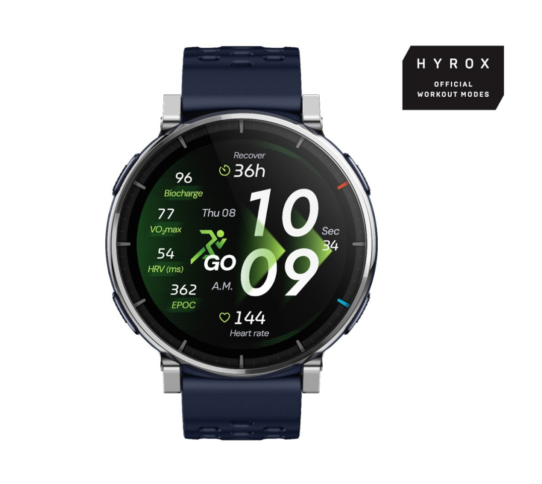 Huami Amazfit pulsikell Active 3 Premium, atlas blue