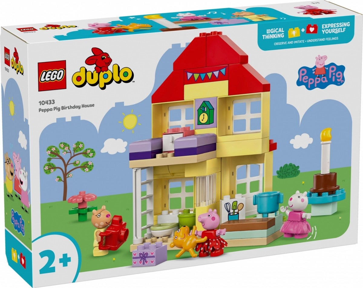 Lego klotsid Bricks DUPLO 10433 Peppa Pig Birthday House