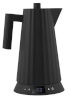 Alessi veekeetja Plisse Water Kettle, 1,7L, must