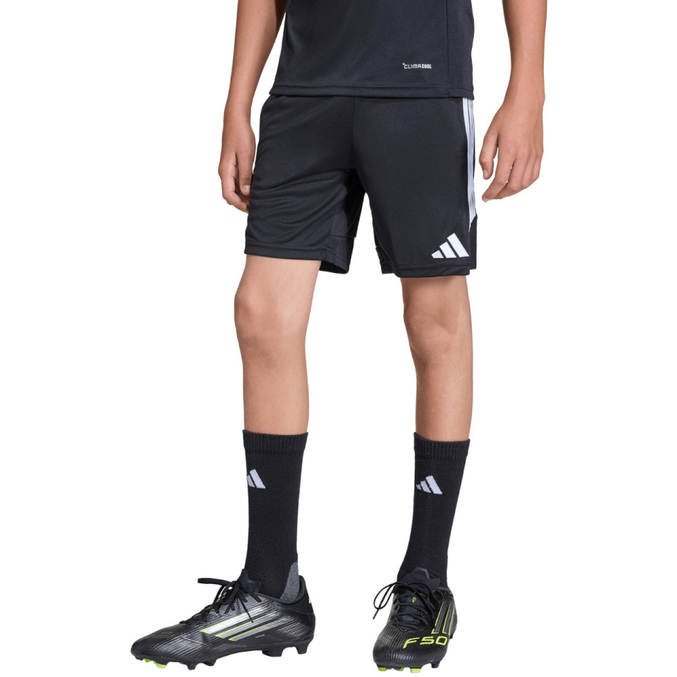 Lühikesed püksid Kids Adidas Tiro 26 League Training must-valge JY7147 152cm