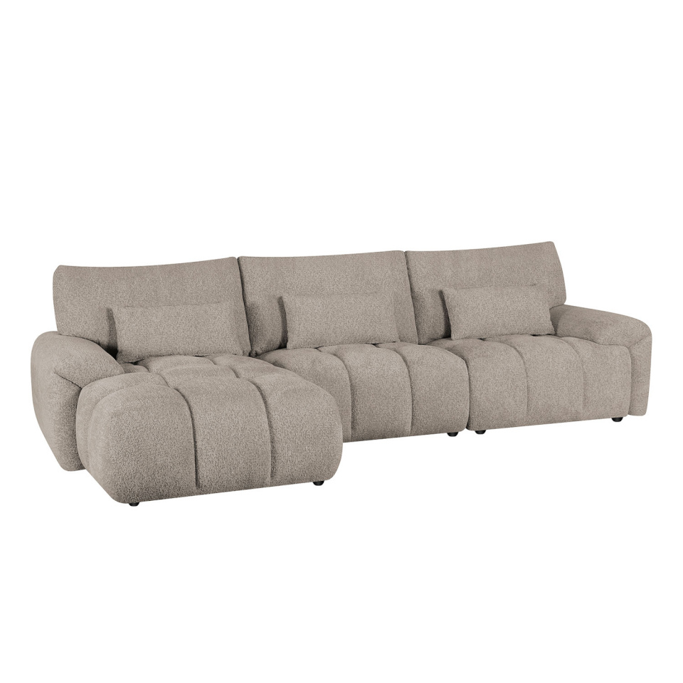 H4Y Nurgadiivan BARBARA VN 300x163/100xH89cm, helepruun