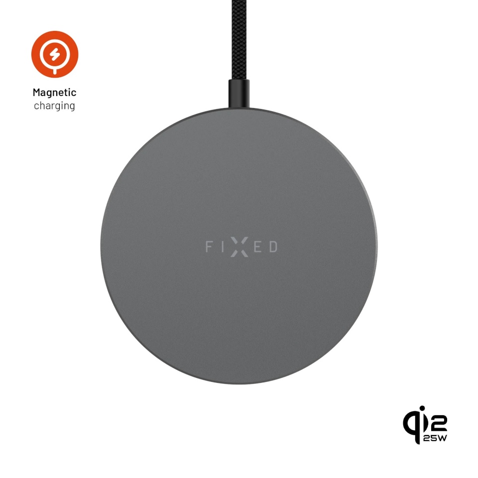 Fixed MagPad Slim wireless charger with Qi2.2, MagSafe support