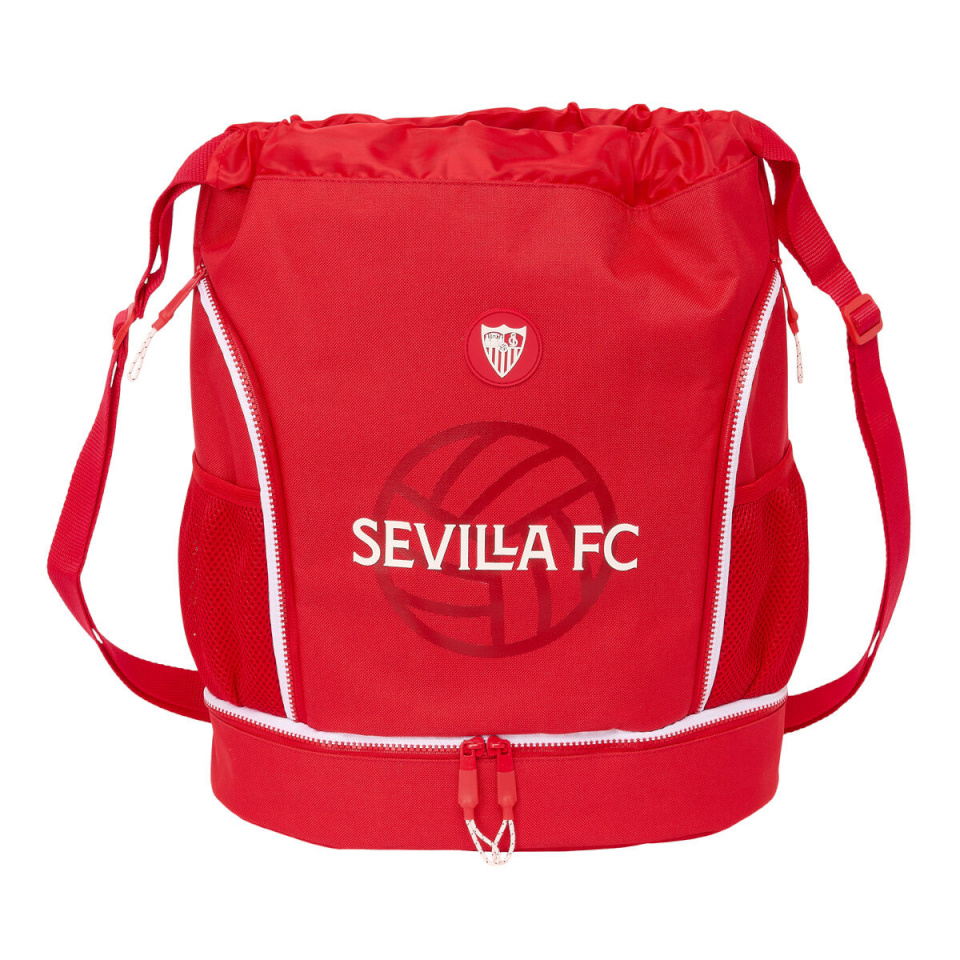 Sevilla Fútbol Club paeltega seljakott punane 35x40x1cm