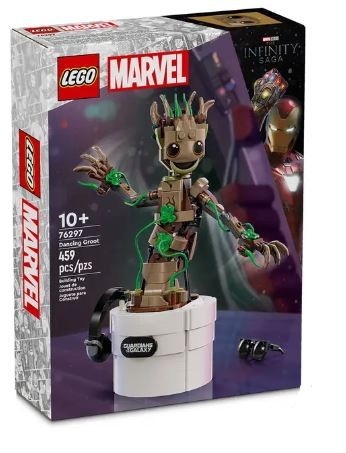 LEGO klotsid 76297 Marvel Super Heroes Tanzender Groot