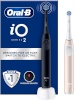 Braun elektriline hambahari Oral-B iO2 Duo Electric Toothbrush Pair, must/roosa