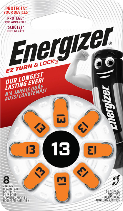 Energizer patarei Energizer kuuldeaparaadi Zinc Air AZ13DP8 TL8