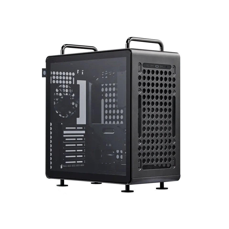 Cooler Master korpus QUBE 540 Stardust Iron (must, Tempered Glass)