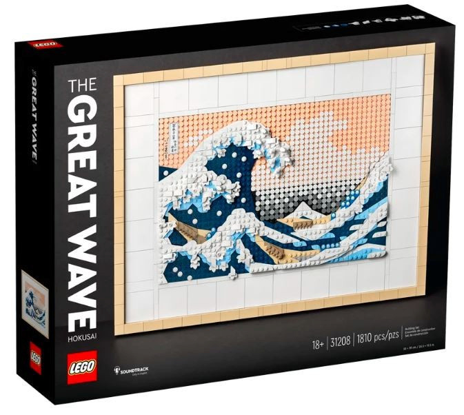 LEGO klotsid Art 31208 Hokusai – The Great Wave