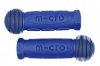Micro tõukeratta käepidemed kummist (Mini, Maxi, G-bike), sinine