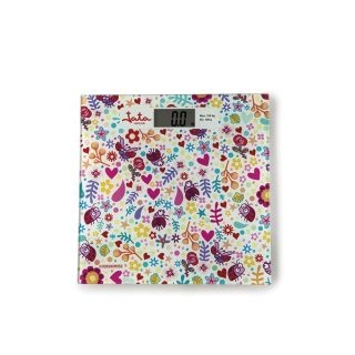 Jata vannitoakaal HBAS0500 Bathroom Scale, valge/roosa