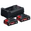 Bosch akulaadija Starter-Set 2x EXBA18V-40 GAL 12V/18V-80