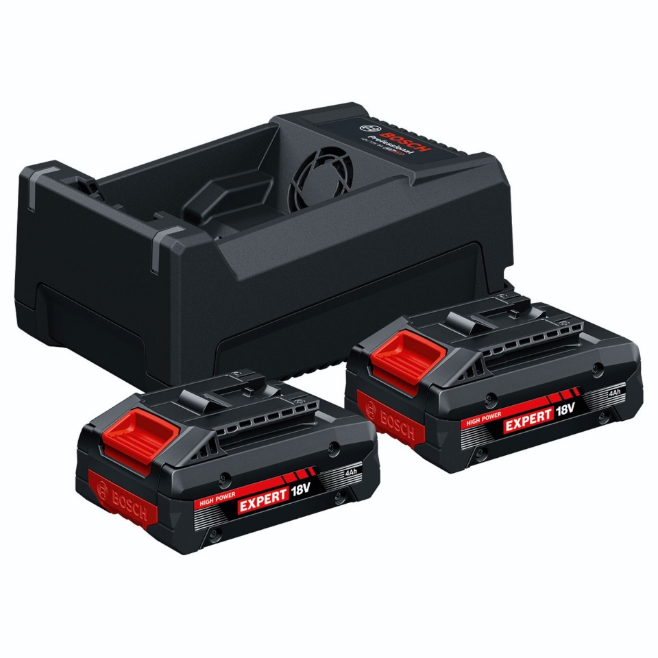 Bosch akulaadija Starter-Set 2x EXBA18V-40 GAL 12V/18V-80