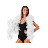 Kostüümiaksessuaarid valge Boa