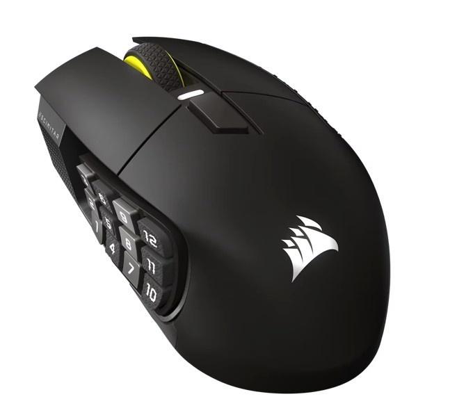 Corsair hiir Mouse Scimitar Elite Wireless SE Gun Metal 33000 DPI