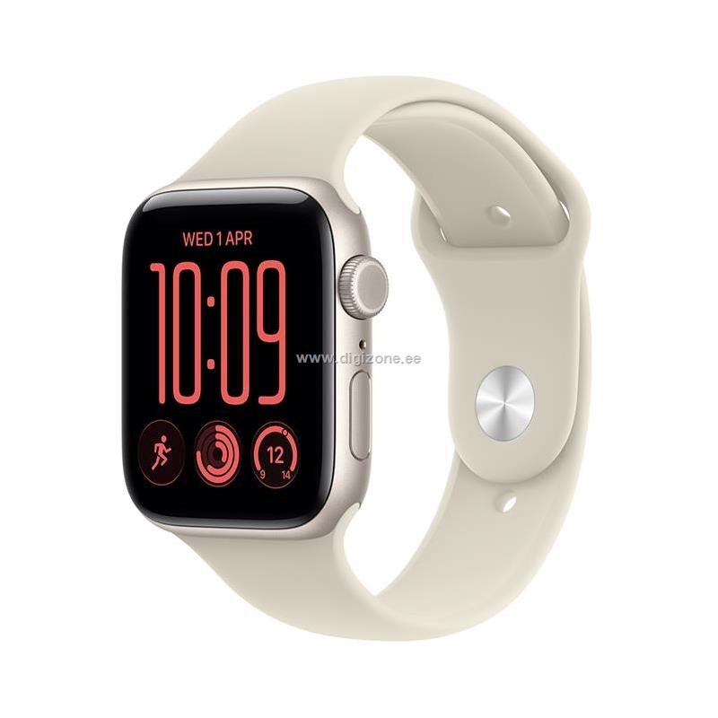 Apple nutikell Watch SE 3 5G 40mm Starlight Aluminium, Sand Sport Band - S/M