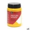 La Pajarita tempera L-27 kollane Satineeritud Kool 35ml 6tk