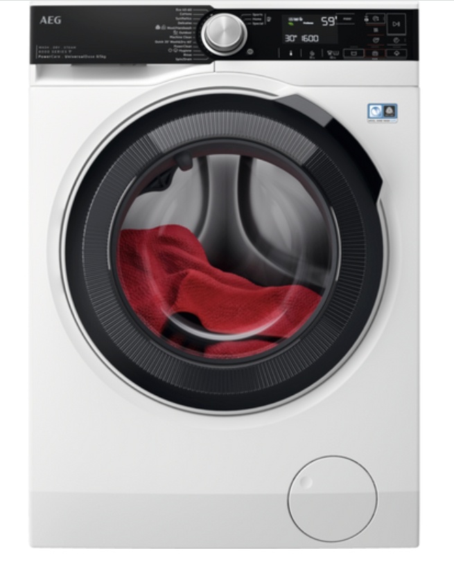 AEG kuivatiga pesumasin LWR85865O Series 8000 PowerCare 8/5 kg, 1600p/min, valge