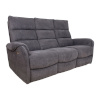 H4Y diivan BOWERS 3-kohaline elektriline recliner 187x98xH109cm, sinakashall