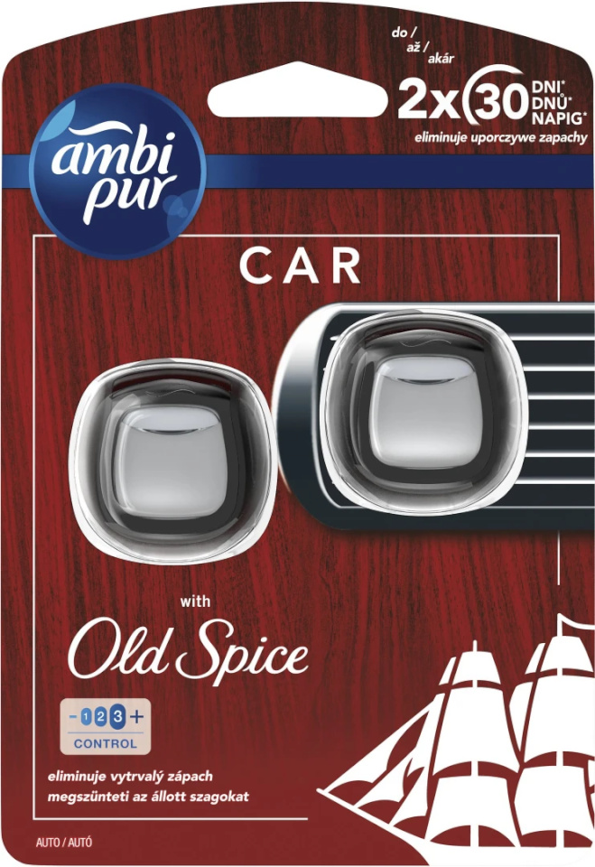 Ambi Pur õhuvärskendaja Old Spice Car, 2tk