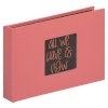 Walther fotoalbum Fun Living Coral 10x15 Album for 36 fotot MA-353-LC
