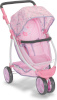 Baby Born nukuvanker 841082 Doll Stroller with Floral Pattern, roosa