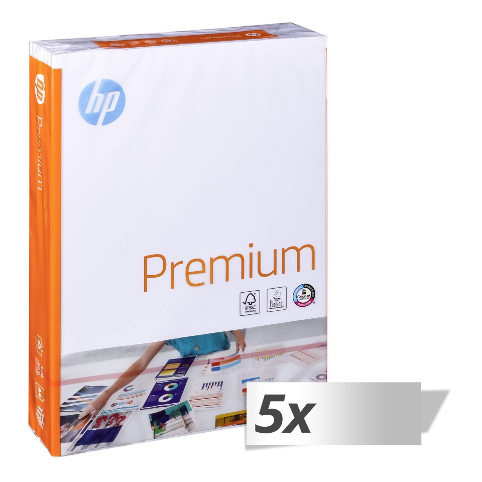 HP fotopaber 5x500 Lehte Premium A4, 90g, CHP 852 (Box)