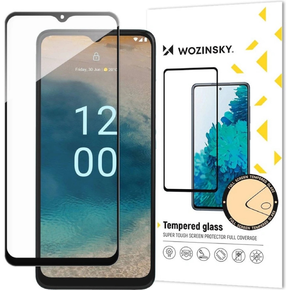 Hurtel kaitseklaas Nokia G22 Full Cover 9H Screen Glass By Wozinsky must