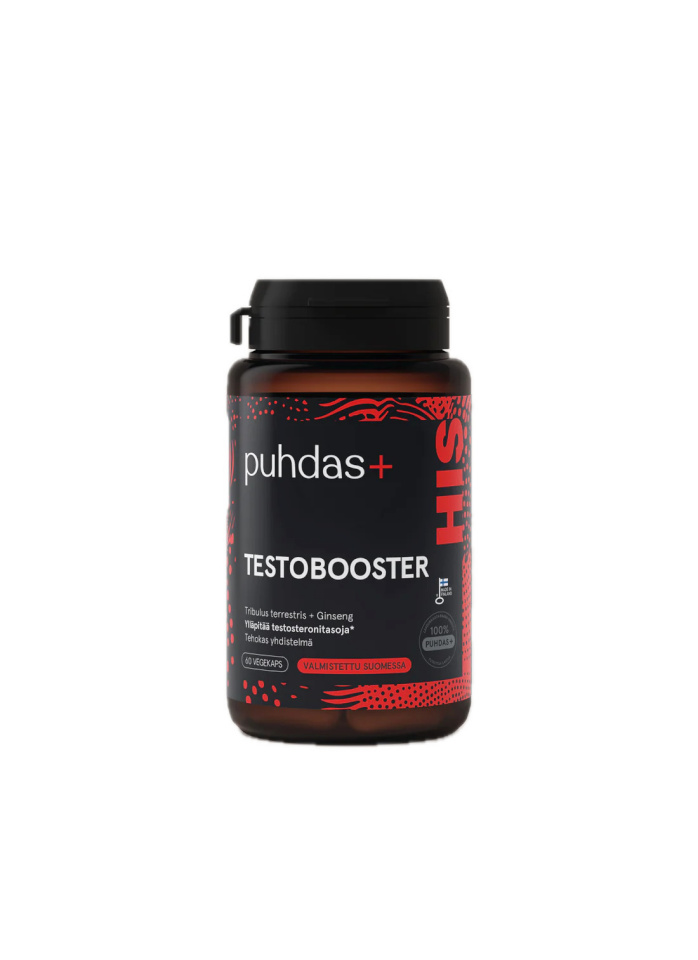 Pure+ toidulisand Testobooster, 60tk
