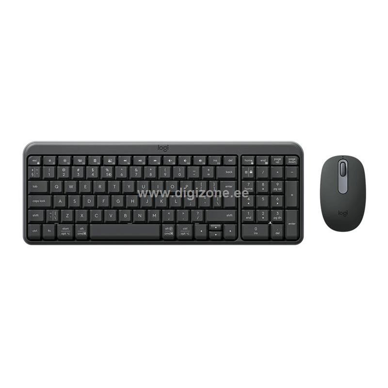 Logitech Desktop MK250 Compact US BT (W), must
