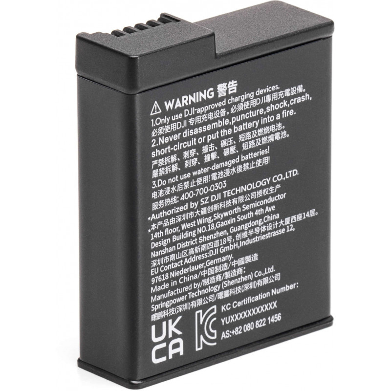 DJI aku Osmo Action 3 Extreme 