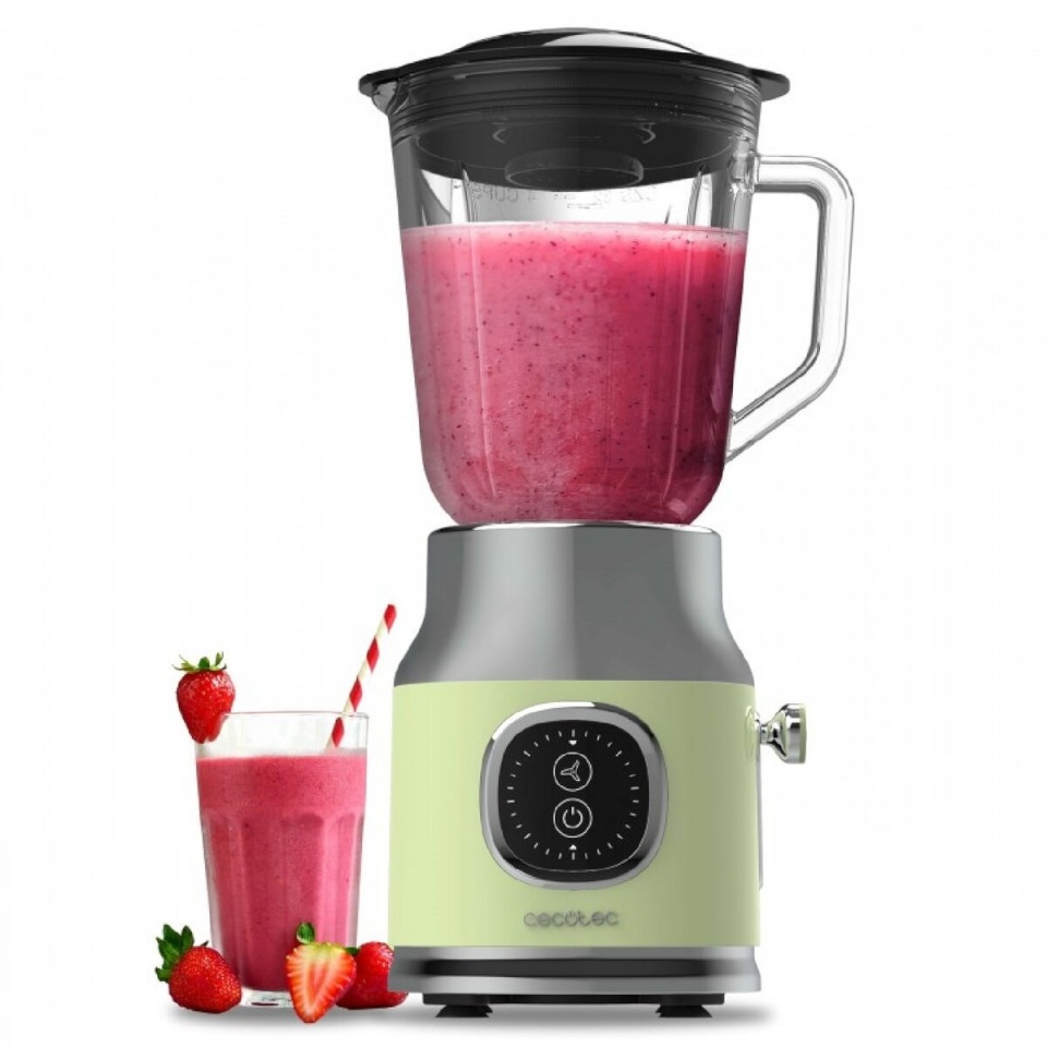 Cecotec blender RetroTwist Green roheline