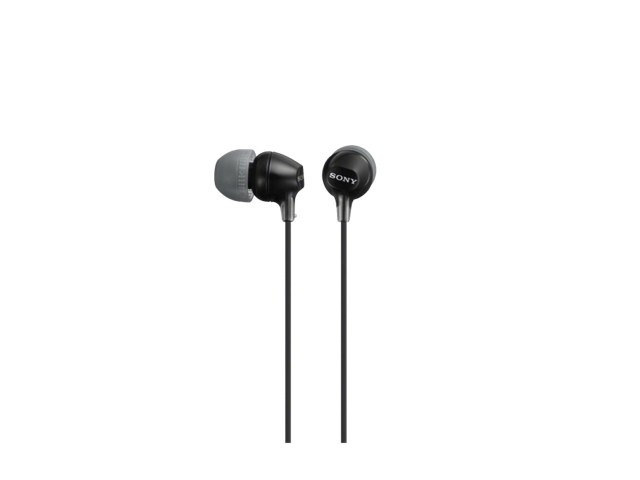 Sony kõrvaklapid Earphones MDR-EX15LP must