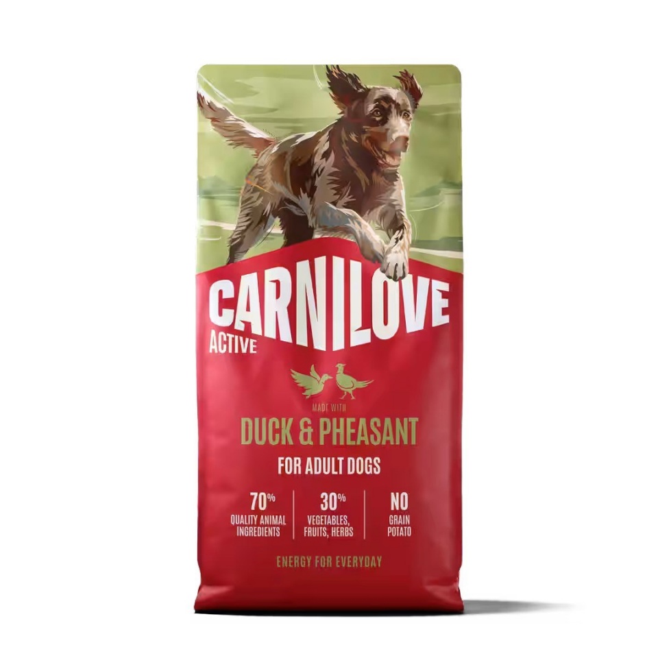 Carnilove kuivtoit koerale Active Duck & Pheasant, 12kg