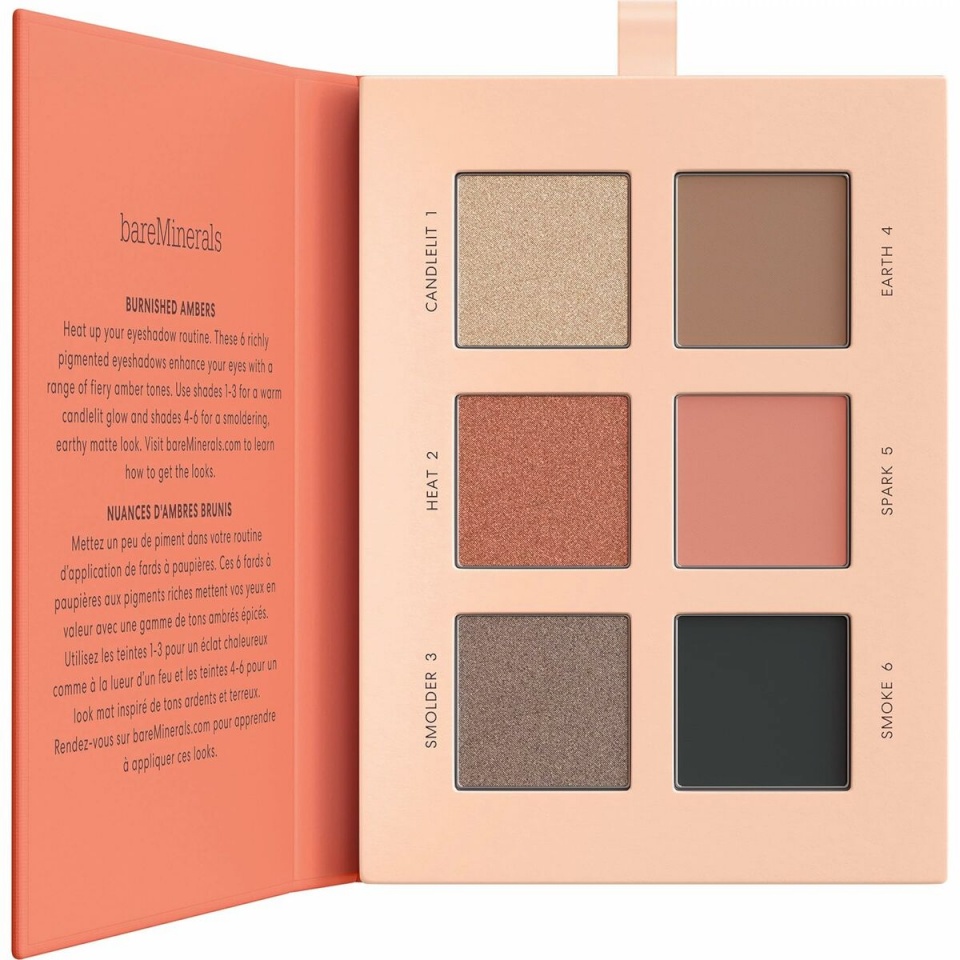 bareMinerals lauvärvi palett Mineralist Burnished Ambers 7,8 g