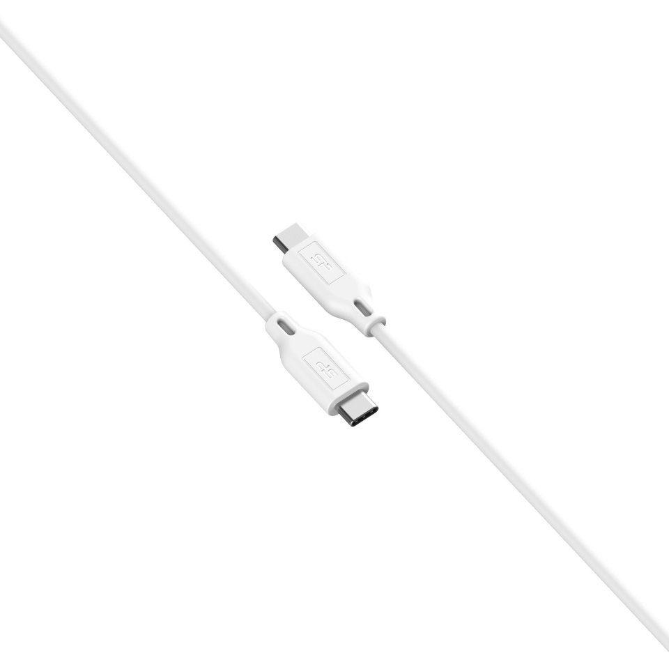 Silicon Power kaabel USB-C - USB-C LK15CC 1m, valge