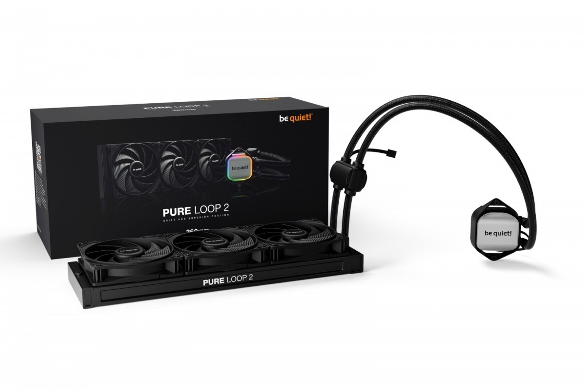 be quiet! jahutus Pure Loop 2 360mm AIO CPU Cooler