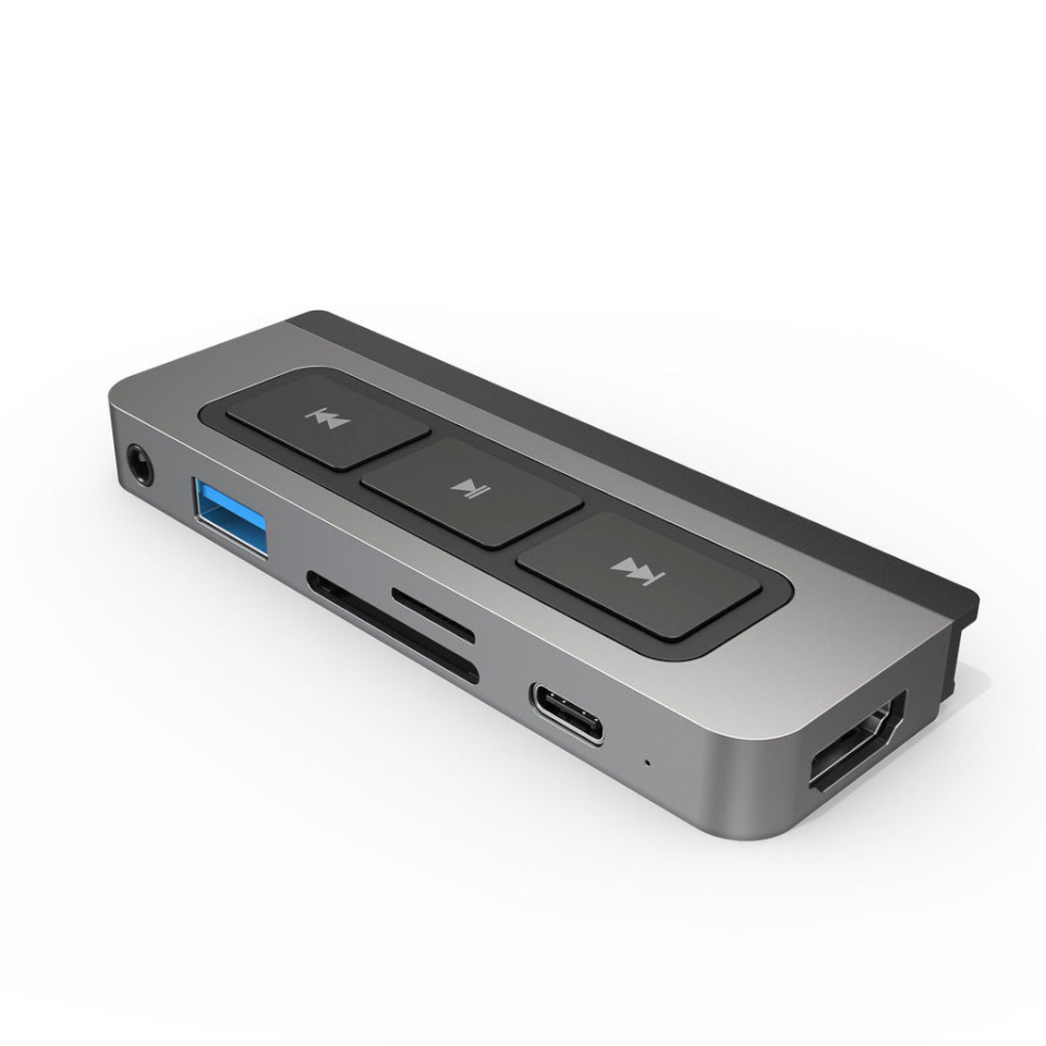 Hyper dokkimisalus Hyper HyperDrive Media 6-in-1 USB-C Hub for iPad Pro/Air