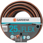 Gardena voolik Comfort FLEX Hose, 19mm (3/4"), 25m, must/oranž