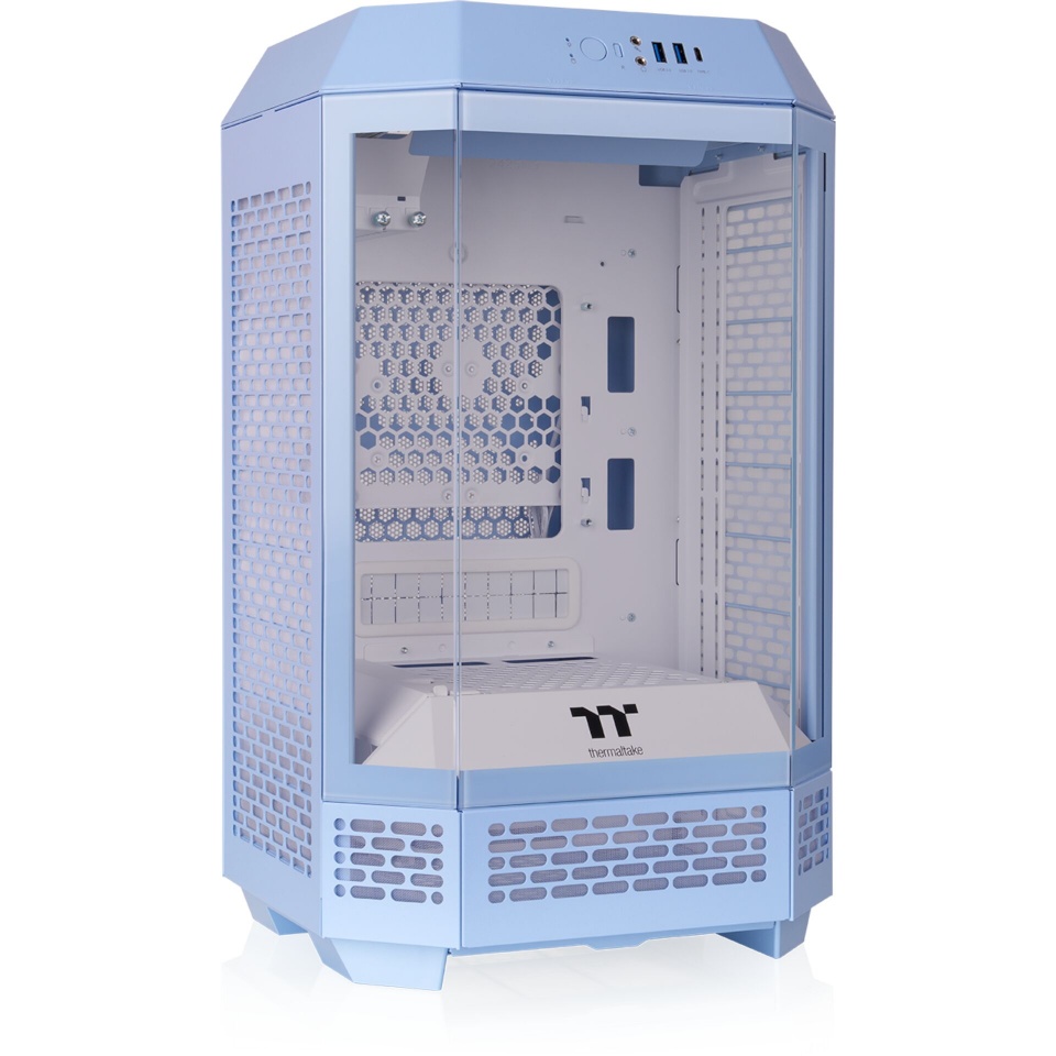 Thermaltake korpus The Tower 250 (hellblau, Tempered Glass)