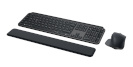 Logitech klaviatuur MX Keys S Combo (graphit, DE-Layout, Scherenmechanik, Logi Bolt, Bluetooth, Compatible with PC/Mac/iPad/Android)
