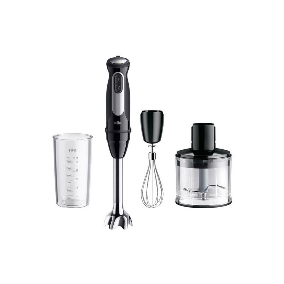 Braun käsimikseri komplekt MQ55.236M MultiQuick 5 Pro Hand Blender Set, must