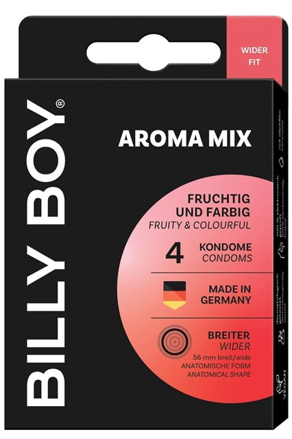 Billy Boy kondoom Aroma Mix, 4tk
