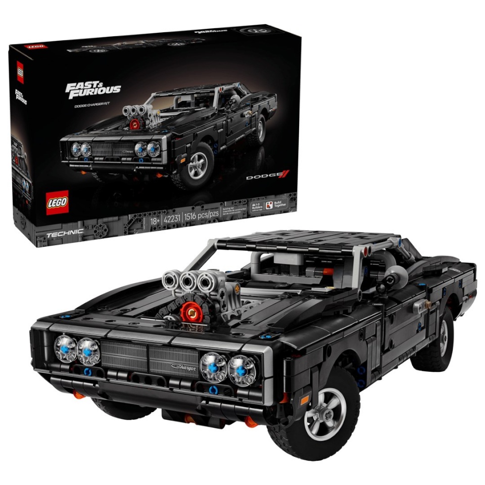 Lego klotsid Technic 42231 - Samochód Fast and Furious Dodge Charger R/T