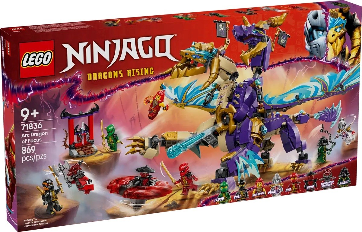 Lego klotsid NINJAGO 71836 Arc Dragon of Focus