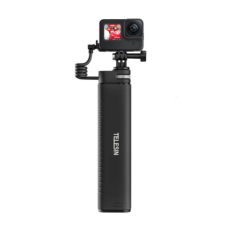 Telesin statiiv Power grip selfie stick (With power bank) TE-CSS-001