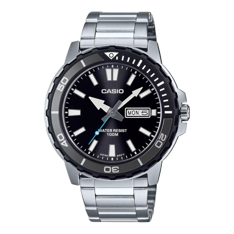Casio meeste kell DIVER 100M - BLACK (Ø 44,5mm)