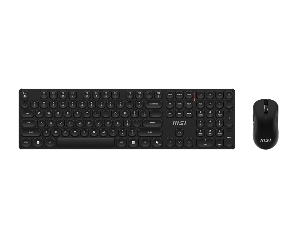 Msi klaviatuur FORGE K210 WIRELESS COMBO | Keyboard and Mouse Set | Wireless | Mouse included | US | must | Scissor